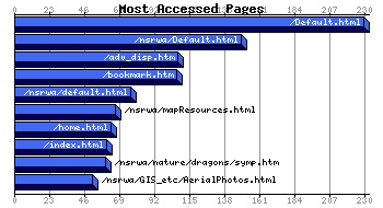 Most Accessed Webpages Graph